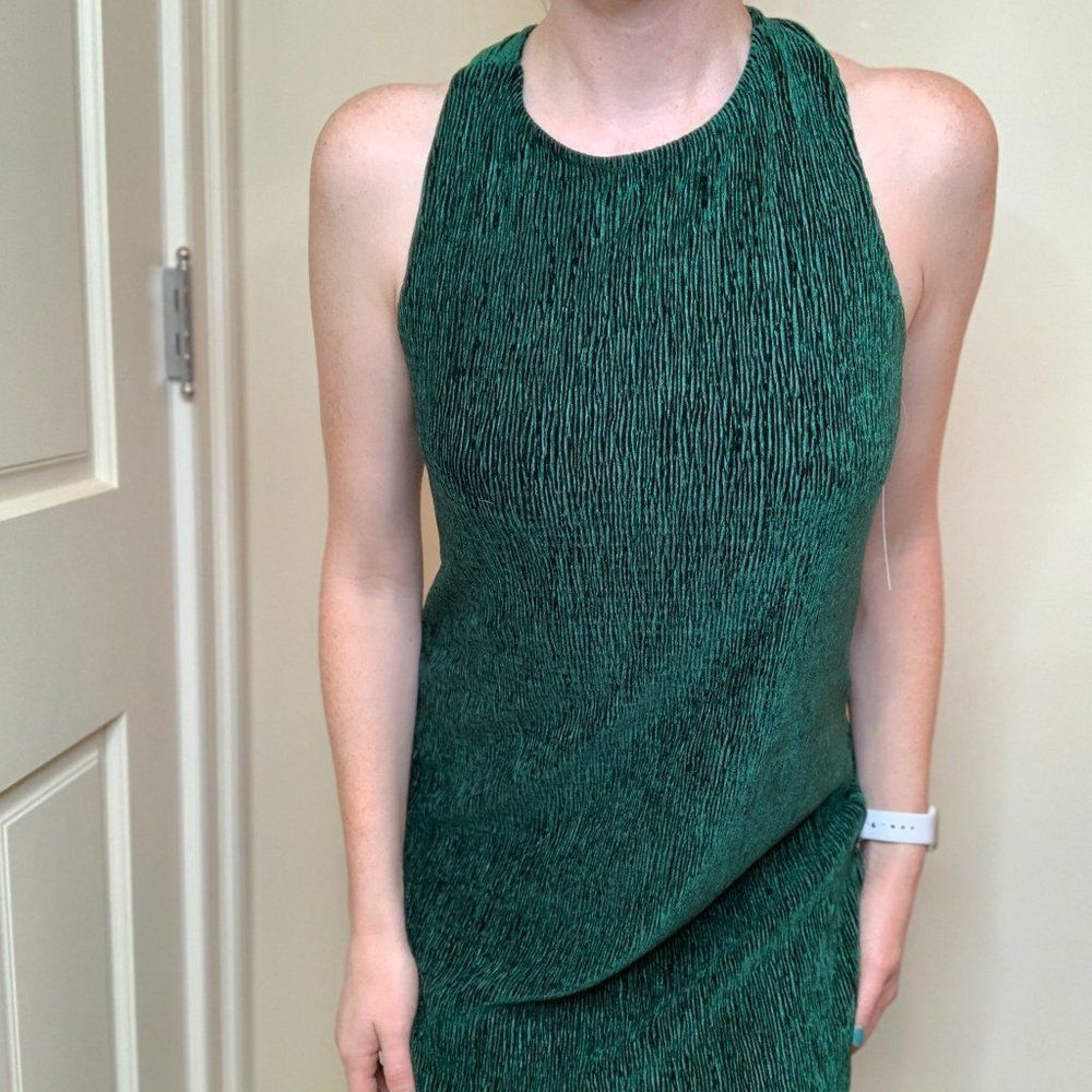 Anthropologie | Green Party dress